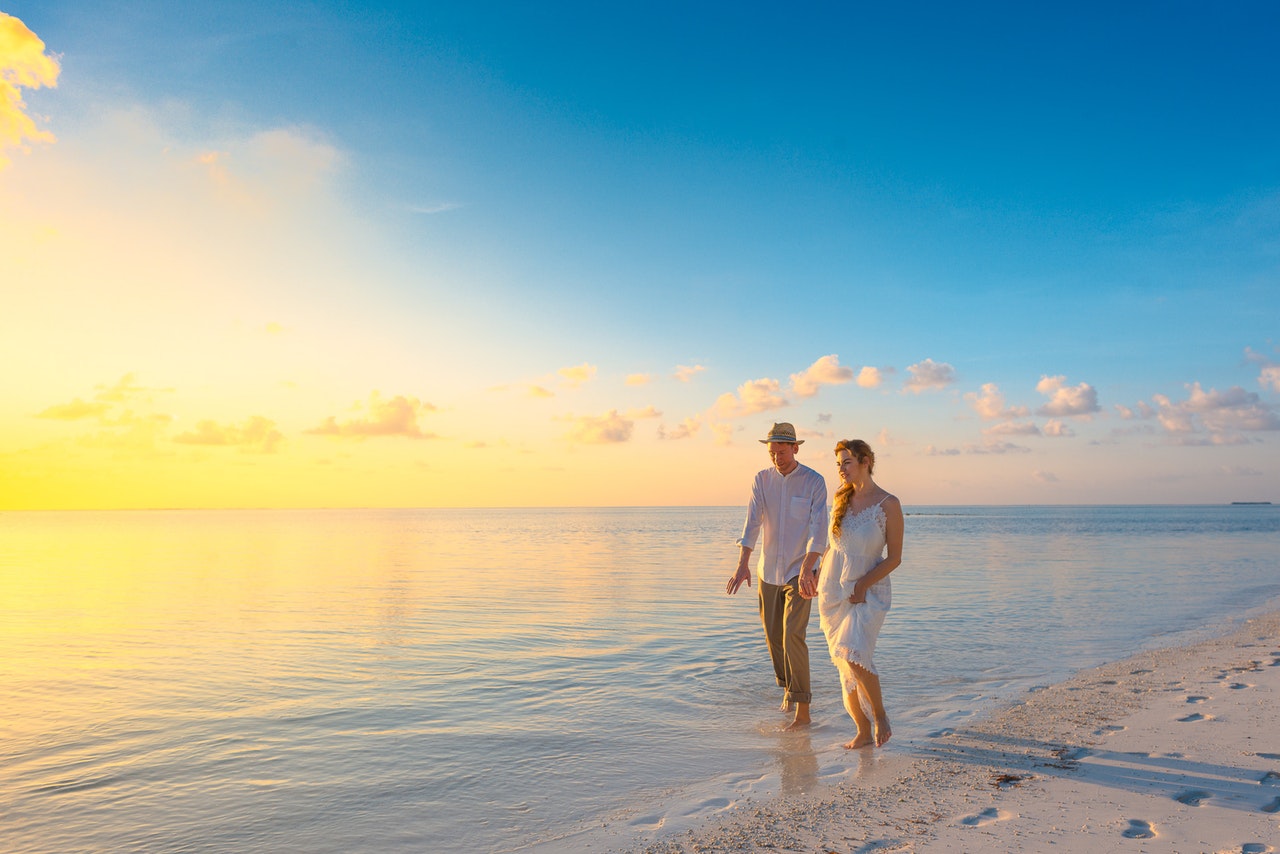 The Five best destinations for a couple’s first holiday